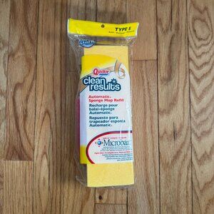 Quickie Clean Results Sponge Mop Refill Type S - USA Made - NOS